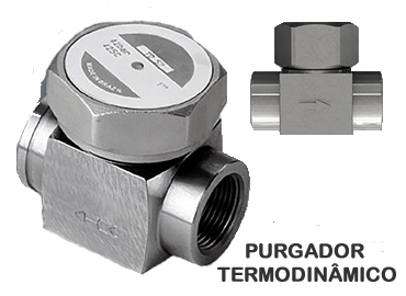 Purgador termodinamico